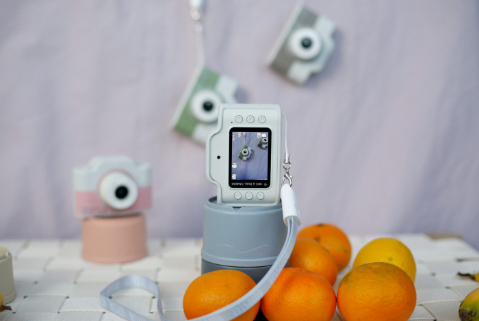 Aparat foto video digital pentru copii, Hoppstar Expert Pink [8]