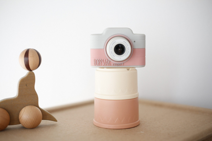 Aparat foto video digital pentru copii, Hoppstar Expert Pink [4]