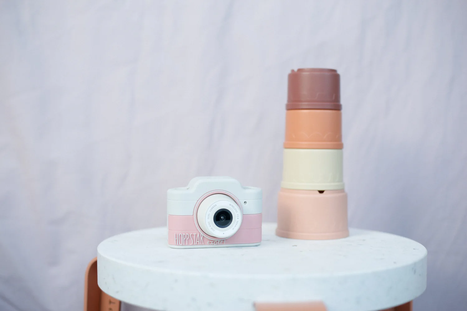 Aparat foto video digital pentru copii, Hoppstar Expert Pink [3]
