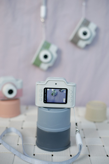 Aparat foto video digital pentru copii, Hoppstar Expert Pink [9]