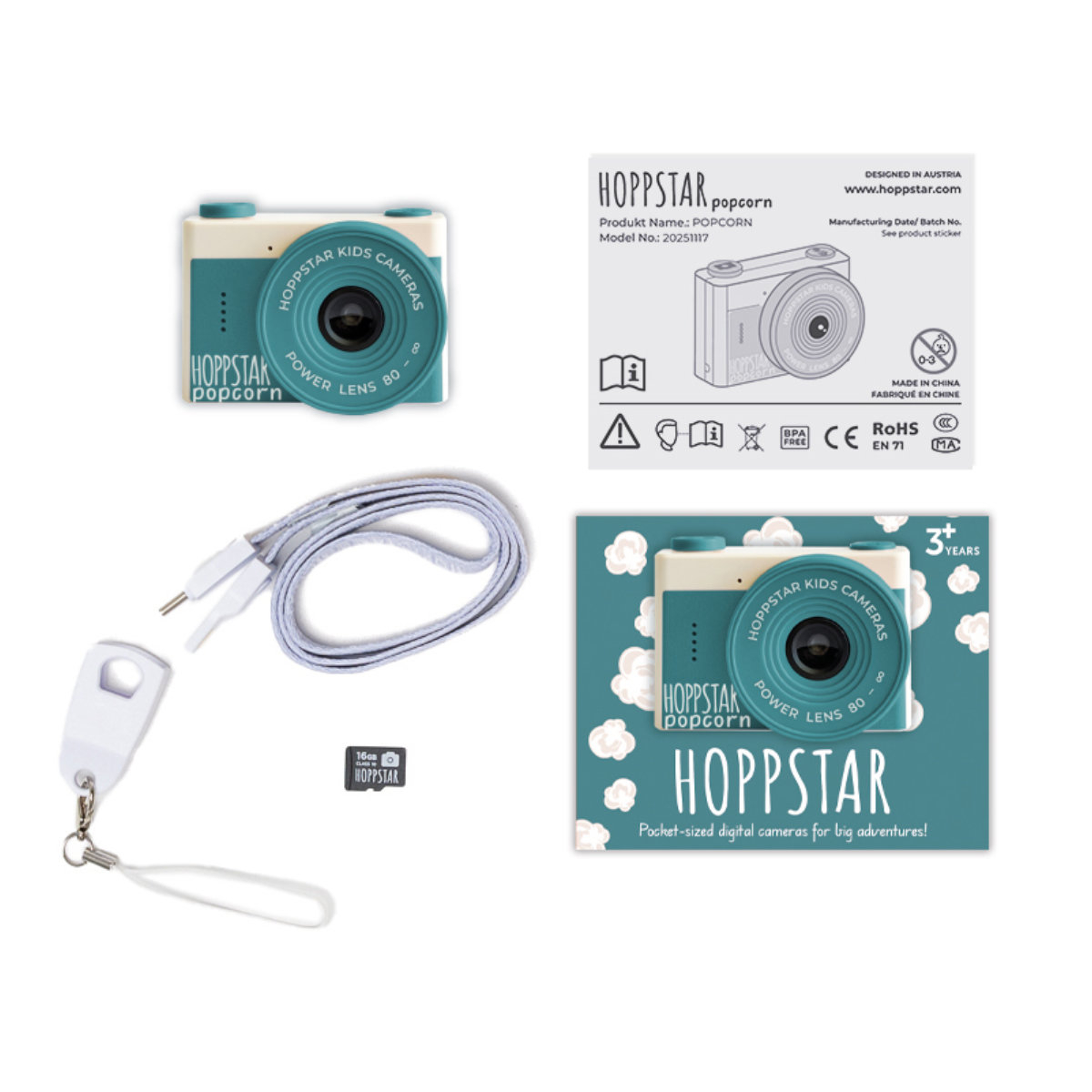 Aparat foto video digital pentru copii – Hoppstar Popcorn Bay [3]