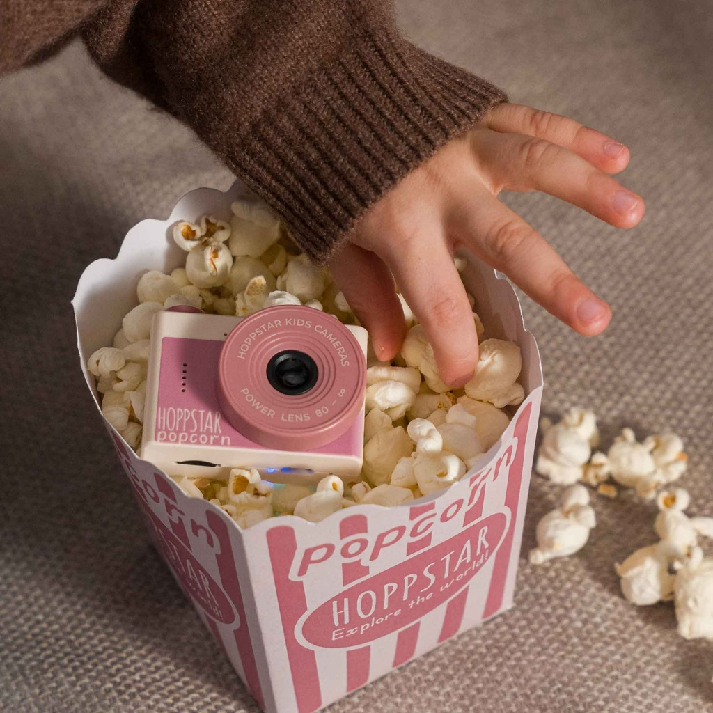 Aparat foto video digital pentru copii – Hoppstar Popcorn Pink Dusk [10]