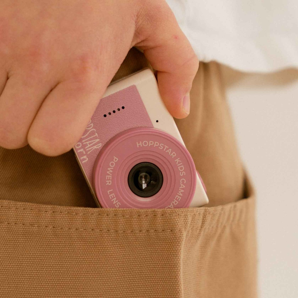 Aparat foto video digital pentru copii – Hoppstar Popcorn Pink Dusk [11]