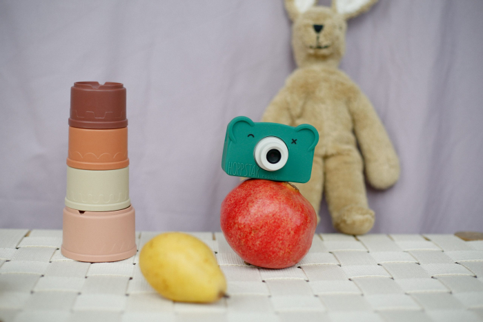 Aparat foto video digital pentru copii, Hoppstar Rookie Bear Green [9]