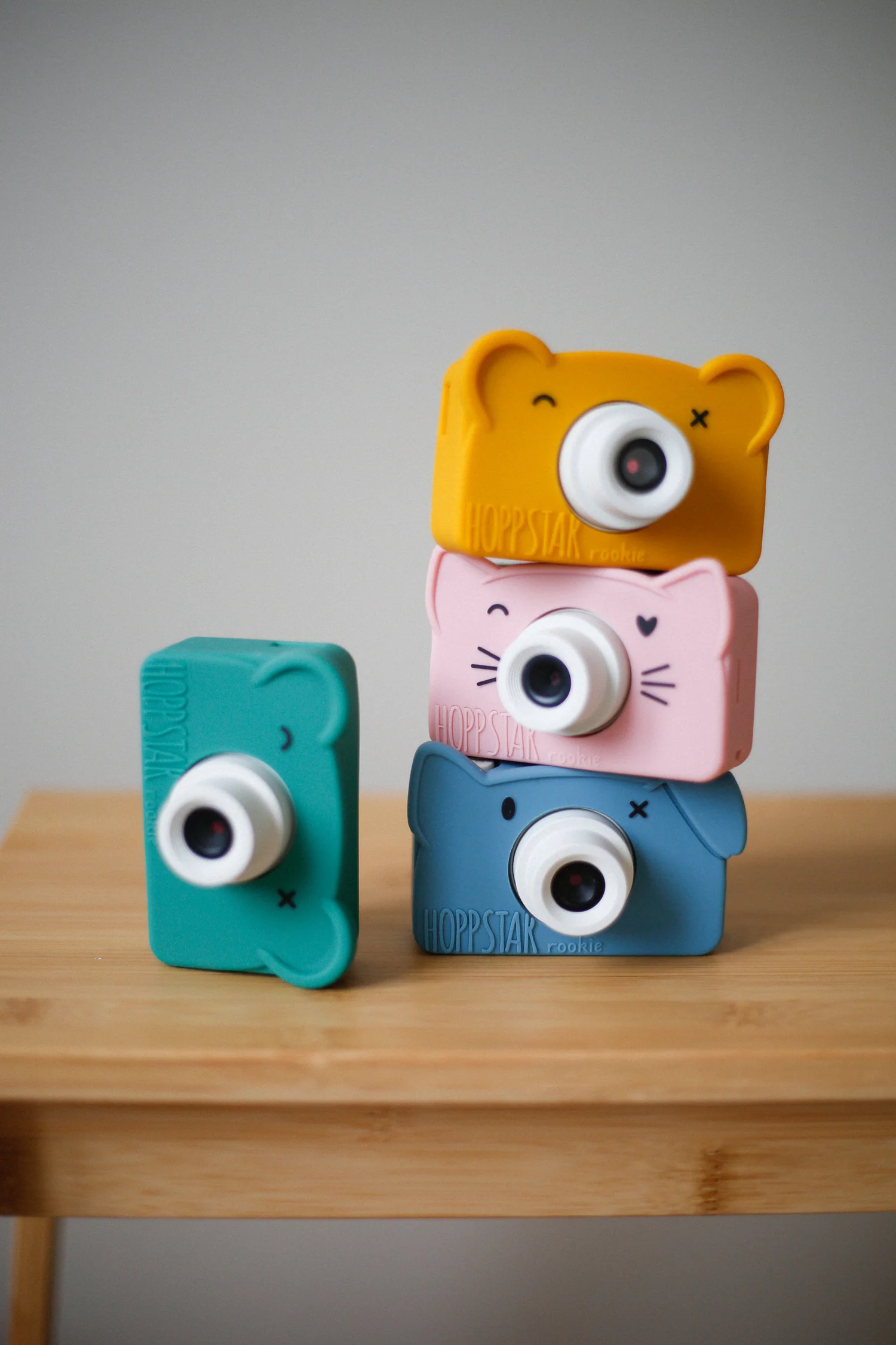 Aparat foto video digital pentru copii, Hoppstar Rookie Bear Green [6]