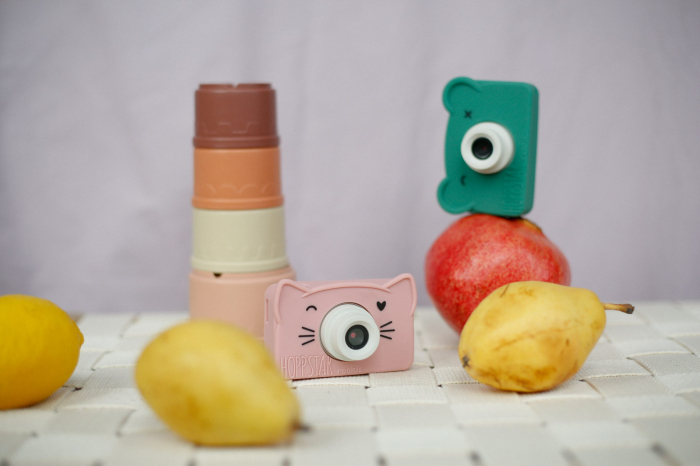 Aparat foto video digital pentru copii, Hoppstar Rookie Cat Pink [9]