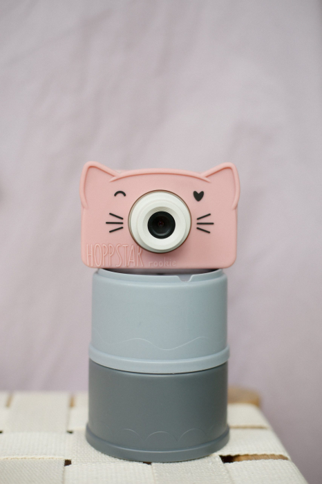 Aparat foto video digital pentru copii, Hoppstar Rookie Cat Pink [4]