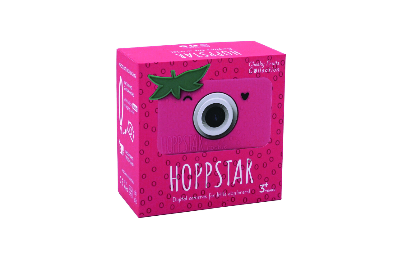 Aparat foto video digital pentru copii – Hoppstar Rookie Strawbella [6]