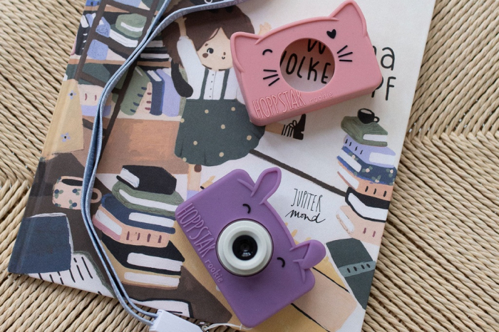 Aparat foto video digital pentru copii, Hoopstar Rookie Bunny Blossom [4]