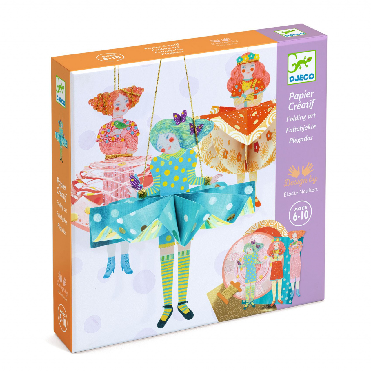 Atelier creativ Rochii din hartie, Djeco [1]