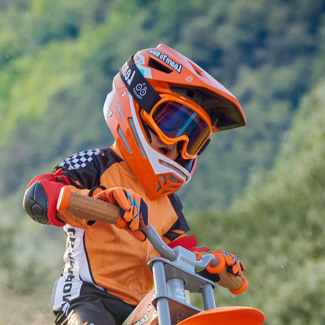 Bicicleta de echilibru off-road pentru copii [6]