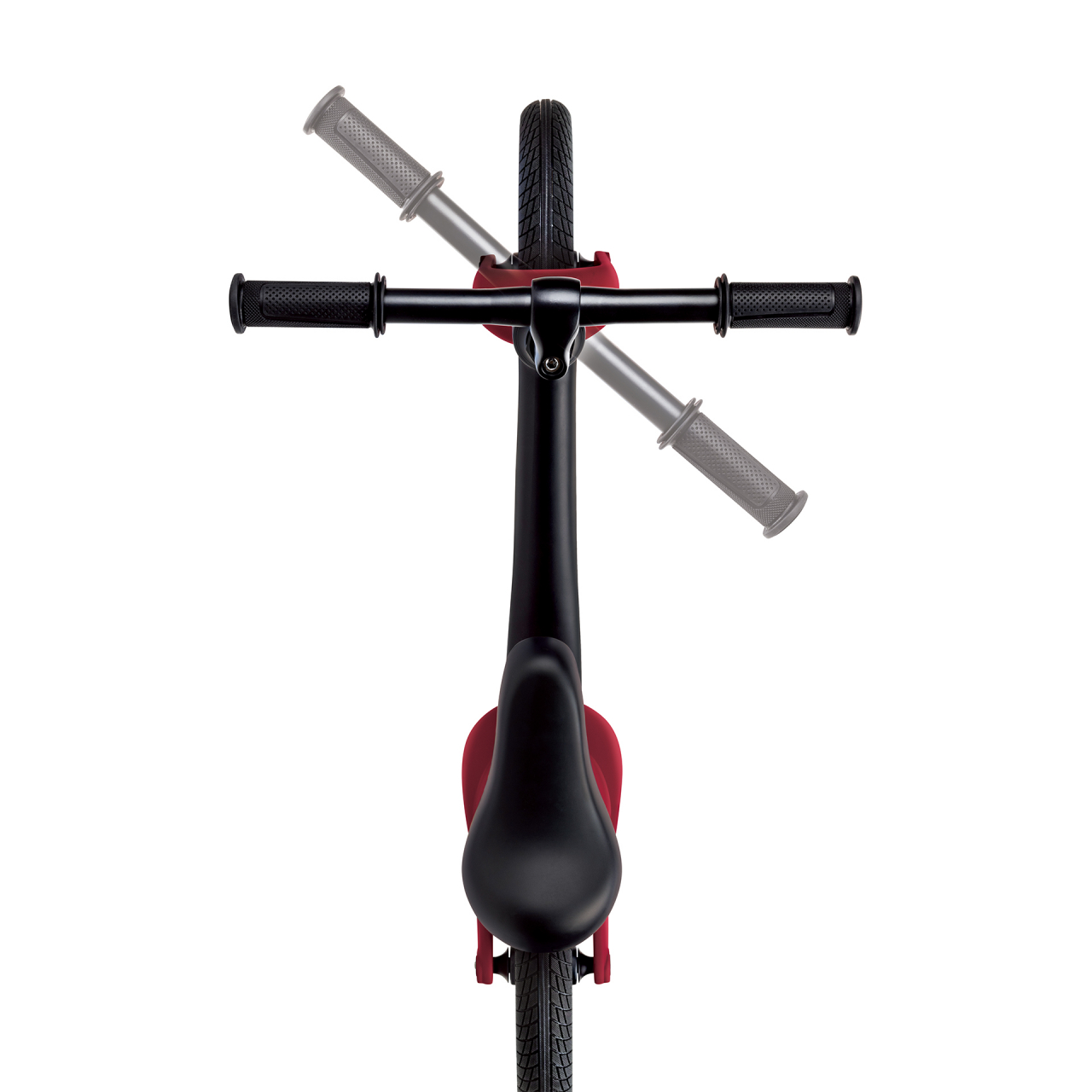 Bicicleta de echilibru pentru copii, rosie [7]