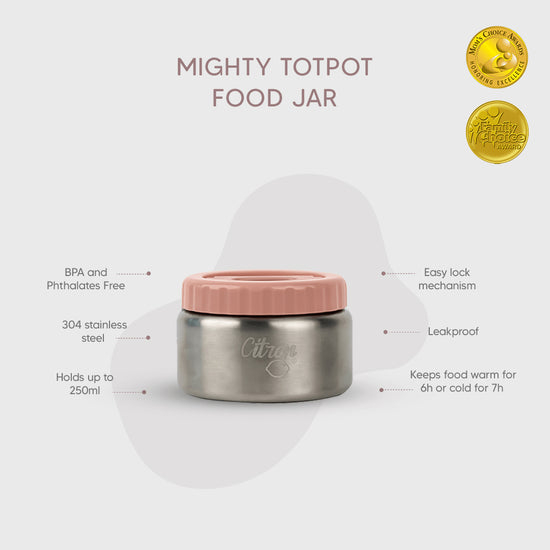 Borcan termoizolant, Blush Pink, 250 ml [4]