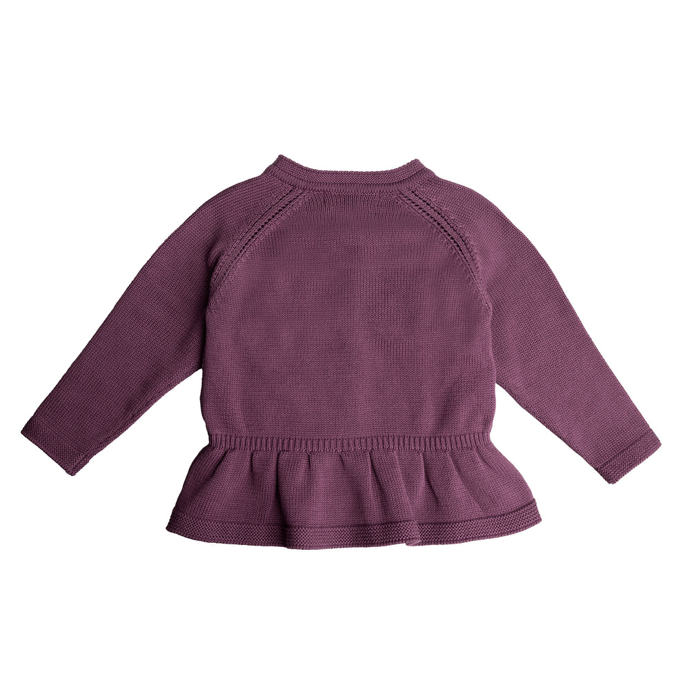 Cardigan Alma, brodat, bumbac organic, Hanevild [4]