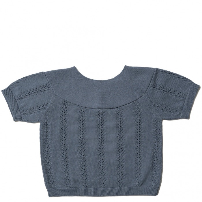 Cardigan cu mânecă scurtă,  bumbac organic,Lilje, Hanevild [3]