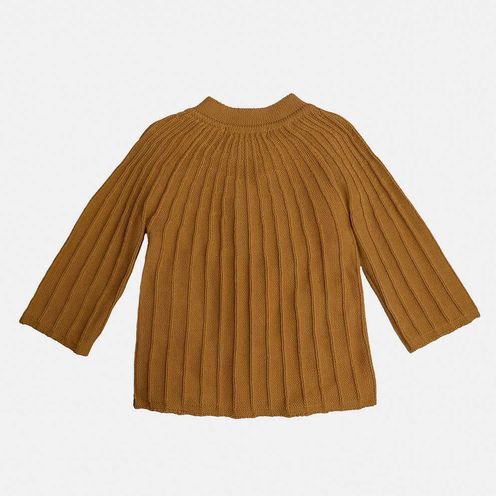 Cardigan Oscar, tricotat, bumbac organic, Hanevild [7]