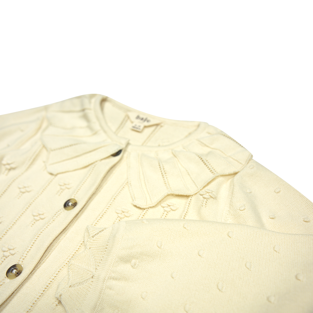 Cardigan Saint, bumbac organic, Baje [3]