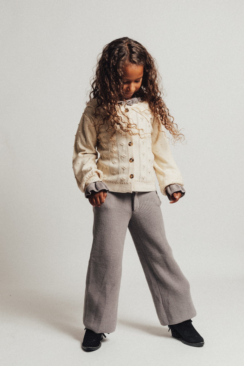 Cardigan Saint, bumbac organic, Baje [5]