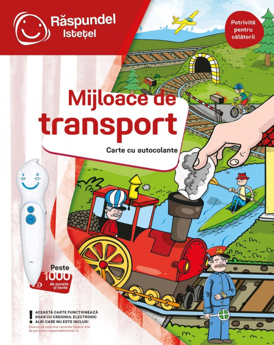 CARTE CU AUTOCOLANTE, MIJLOACE DE TRANSPORT [2]