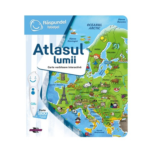 CARTE INTERACTIVĂ, ATLASUL LUMII [2]