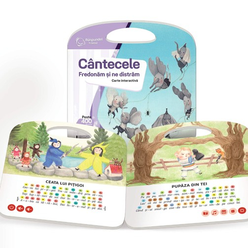 CARTE INTERACTIVA, CANTECELE - FREDONAM SI NE DISTRAM [3]