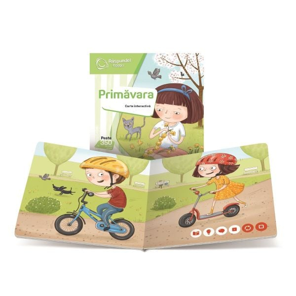 Carte interactiva Primavara, Raspundel Istetel [2]
