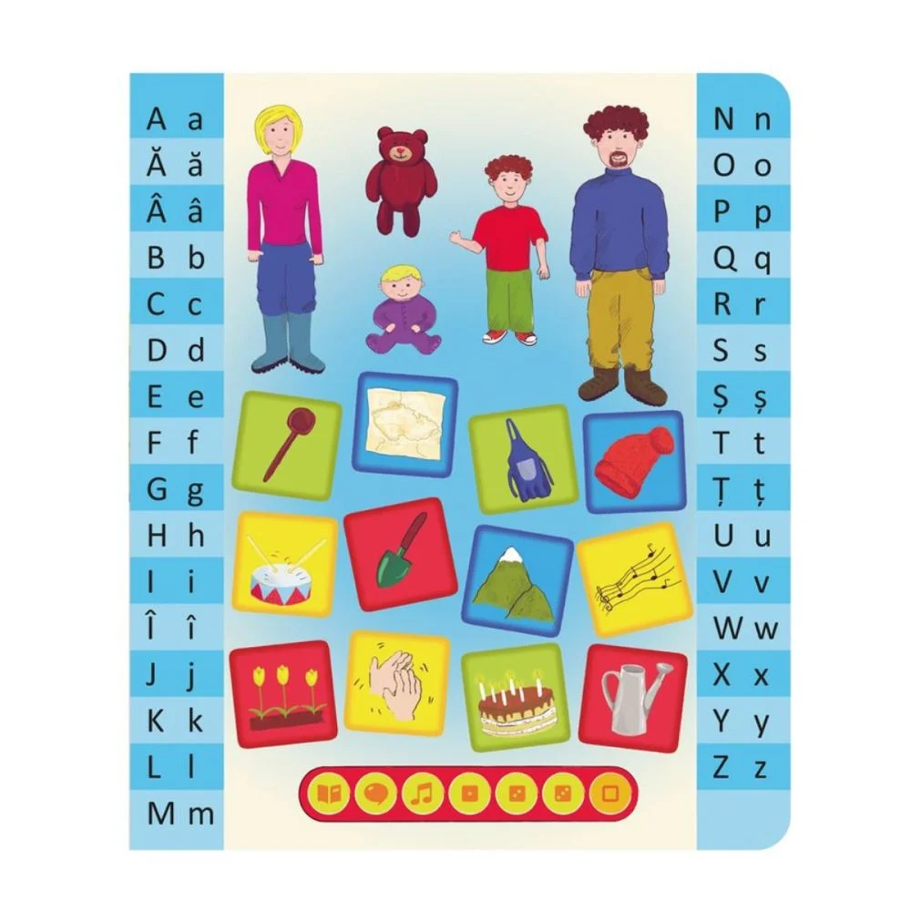 Carte interactiva, Raspundel Istetel, Intru in joc, invat pe loc [3]