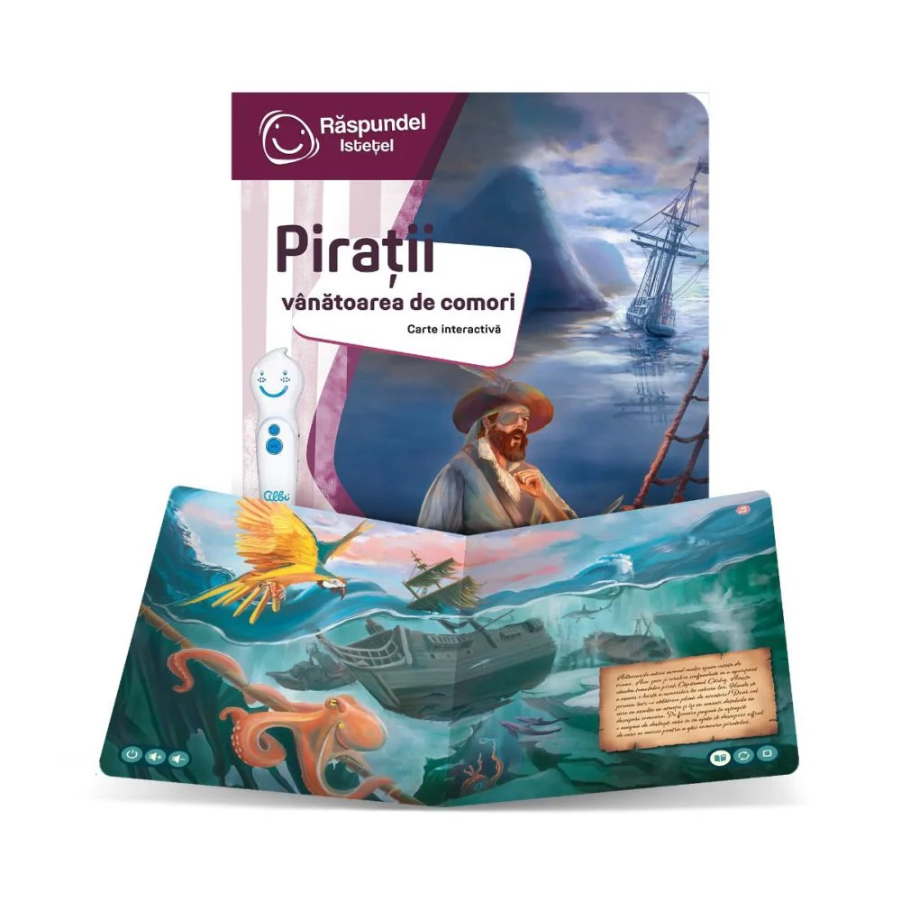 Carte interactiva, Raspundel Istetel, Piratii [2]