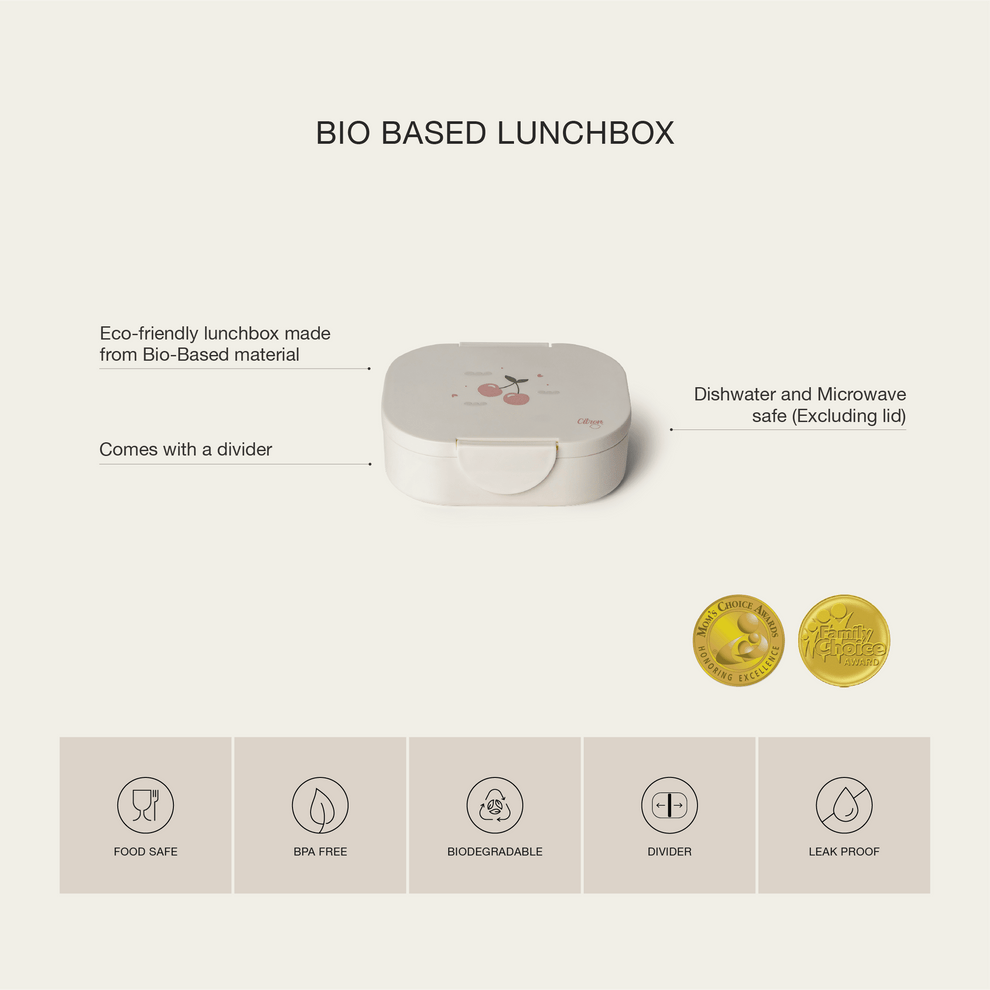 Caserola Bio-Based cu 2 compartimente - Cherry [6]
