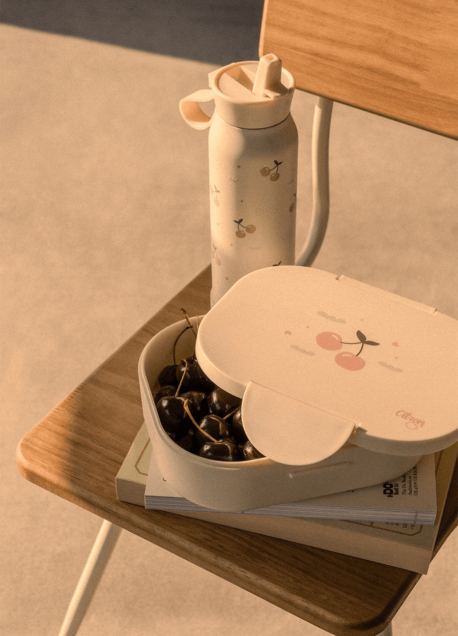 Caserola Bio-Based cu 2 compartimente - Cherry [7]