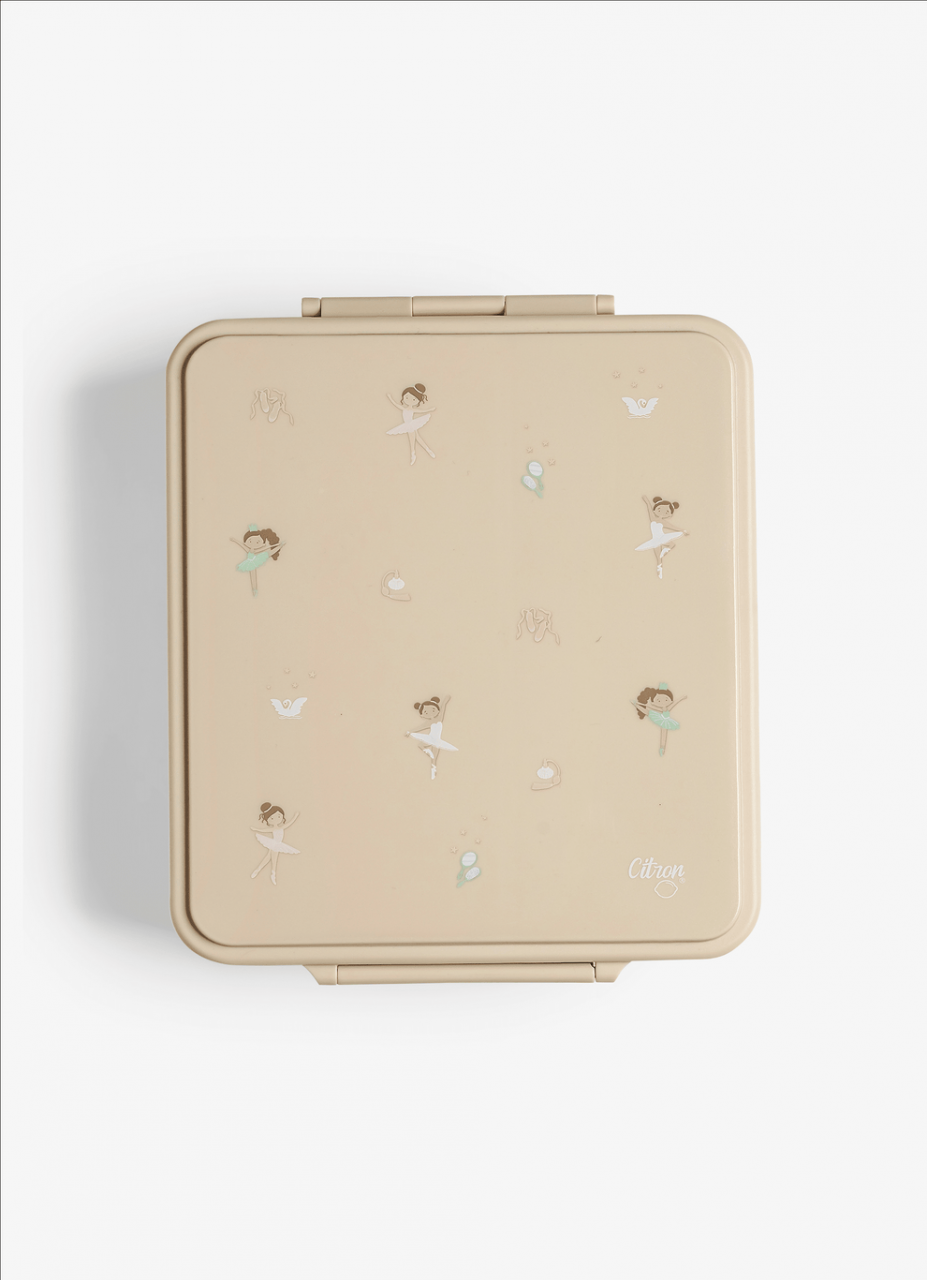 Caserola pentru prânz cu 4 compartimente + 1 borcan termoizolant - Ballerina [6]