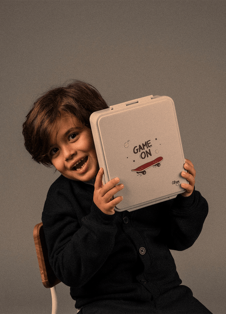 Caserola pentru prânz cu 4 compartimente + 1 borcan termoizolant - Cool Kid [9]