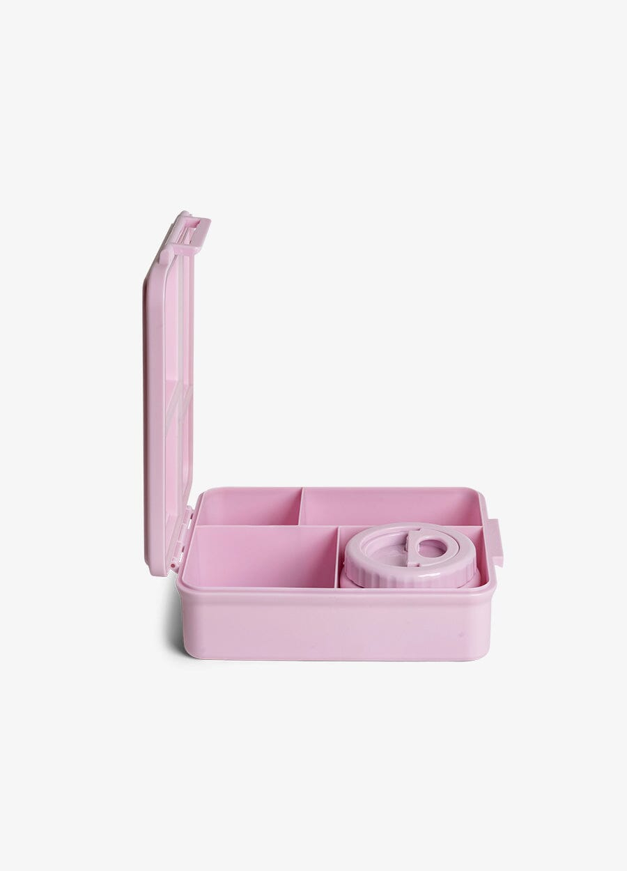 Caserola pentru prânz cu 4 compartimente + 1 borcan termoizolant - Stormy Unicorn [3]