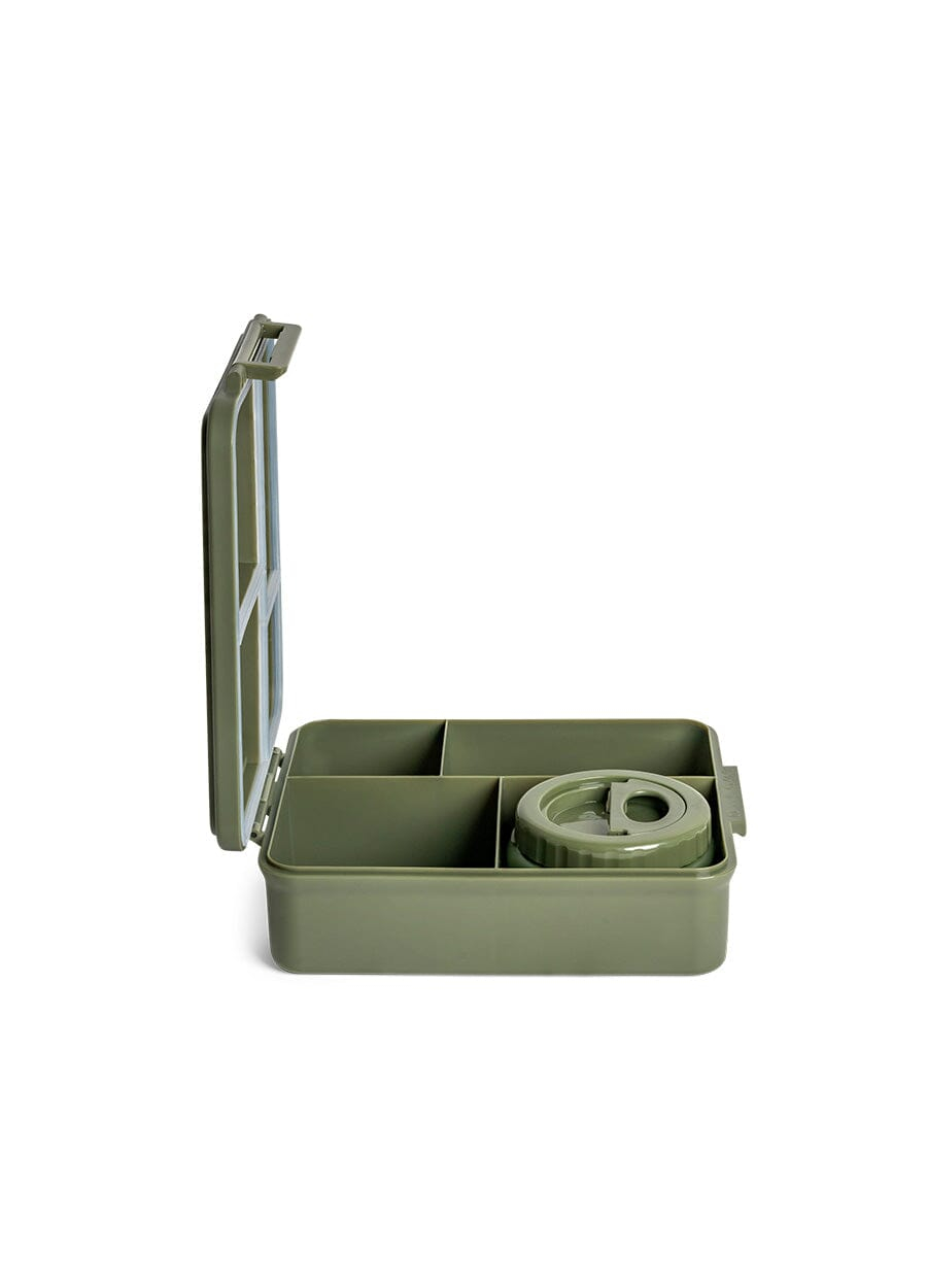 Caserola pentru prânz cu 4 compartimente + 1 borcan termoizolant - Tiger [3]
