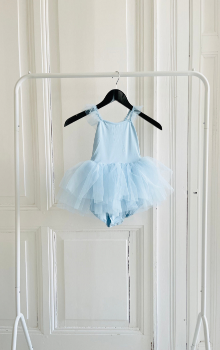 Costum de baie cu tutu, DOLLY® UPF50+, bleu [2]