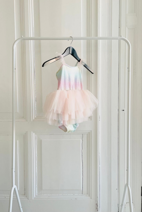 Costum de baie cu tutu, DOLLY® UPF50+, curcubeu [4]