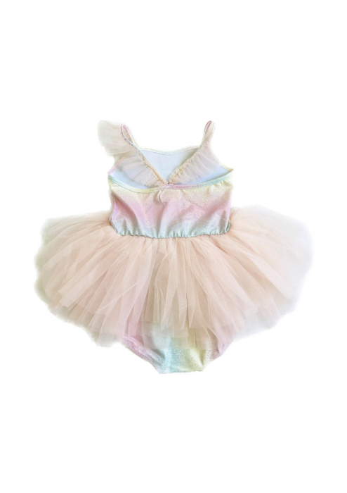 Costum de baie cu tutu, DOLLY® UPF50+, curcubeu [3]