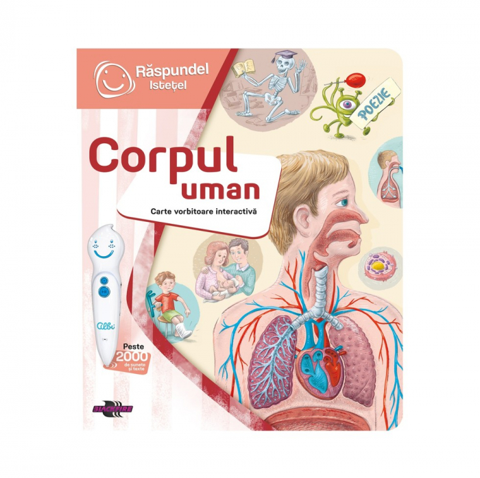 CORPUL UMAN, CARTE INTERACTIVĂ [2]