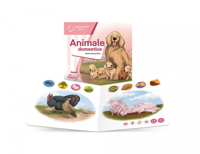ANIMALE DOMESTICE, CARTE INTERACTIVĂ [2]