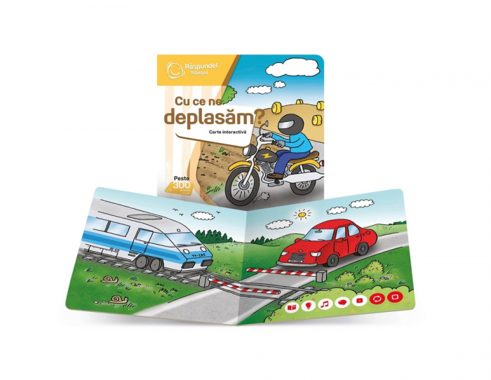 CU CE NE DEPLASĂM, CARTE INTERACTIVĂ [4]