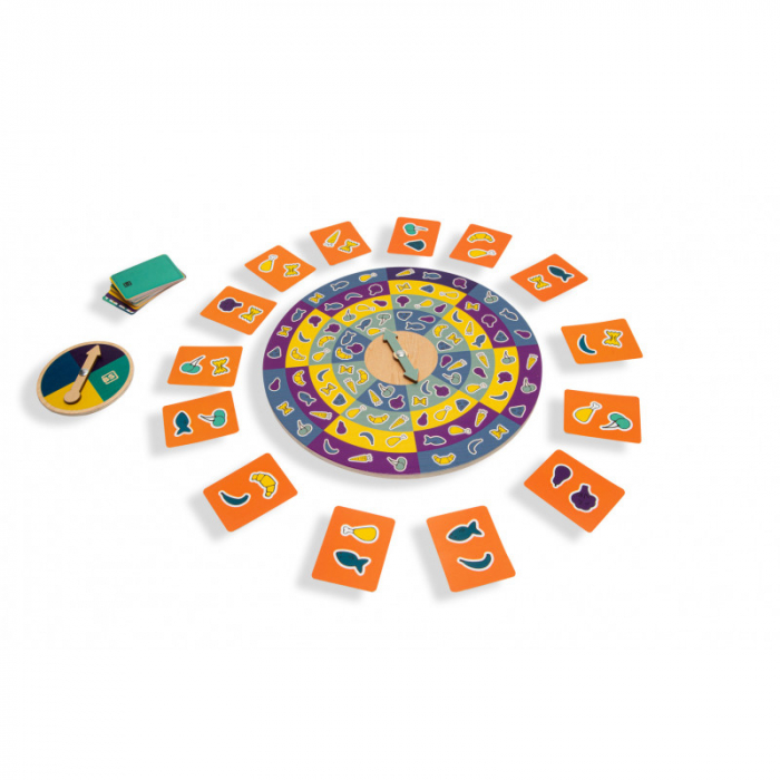 Dinner Spinner, joc de viteza si asociere, BS Toys [6]