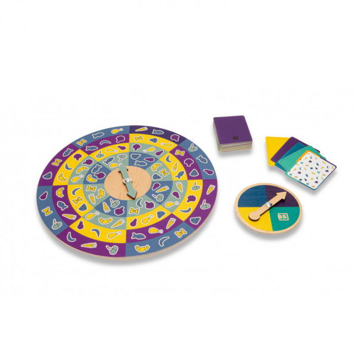 Dinner Spinner, joc de viteza si asociere, BS Toys [5]