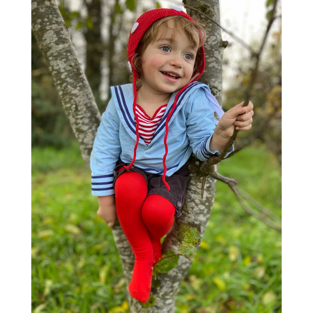 Dres bumbac organic Uni- FIREY RED [1]