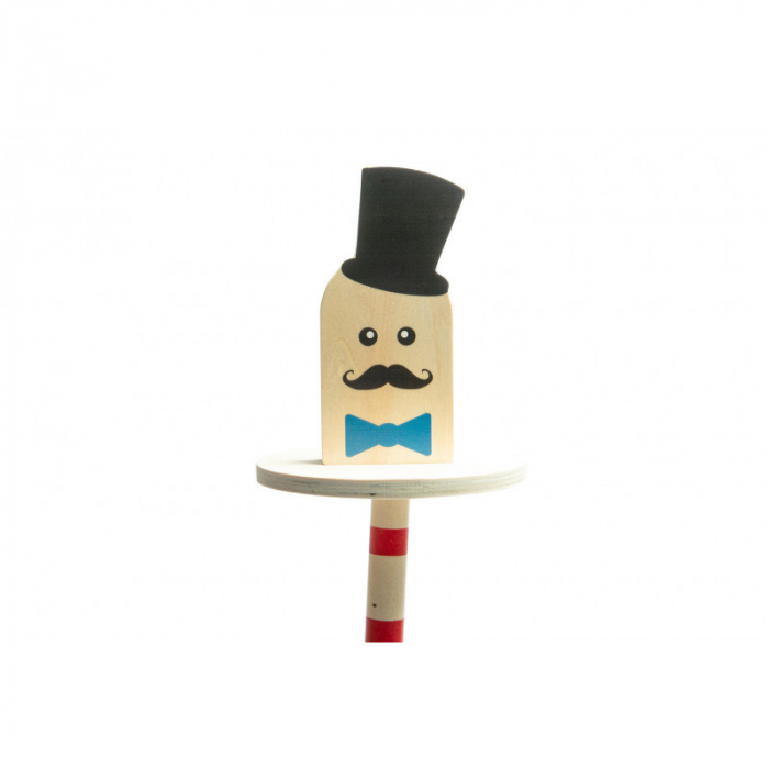 Echilibristul Bob, joc de aruncare la tinta, BS Toys [4]