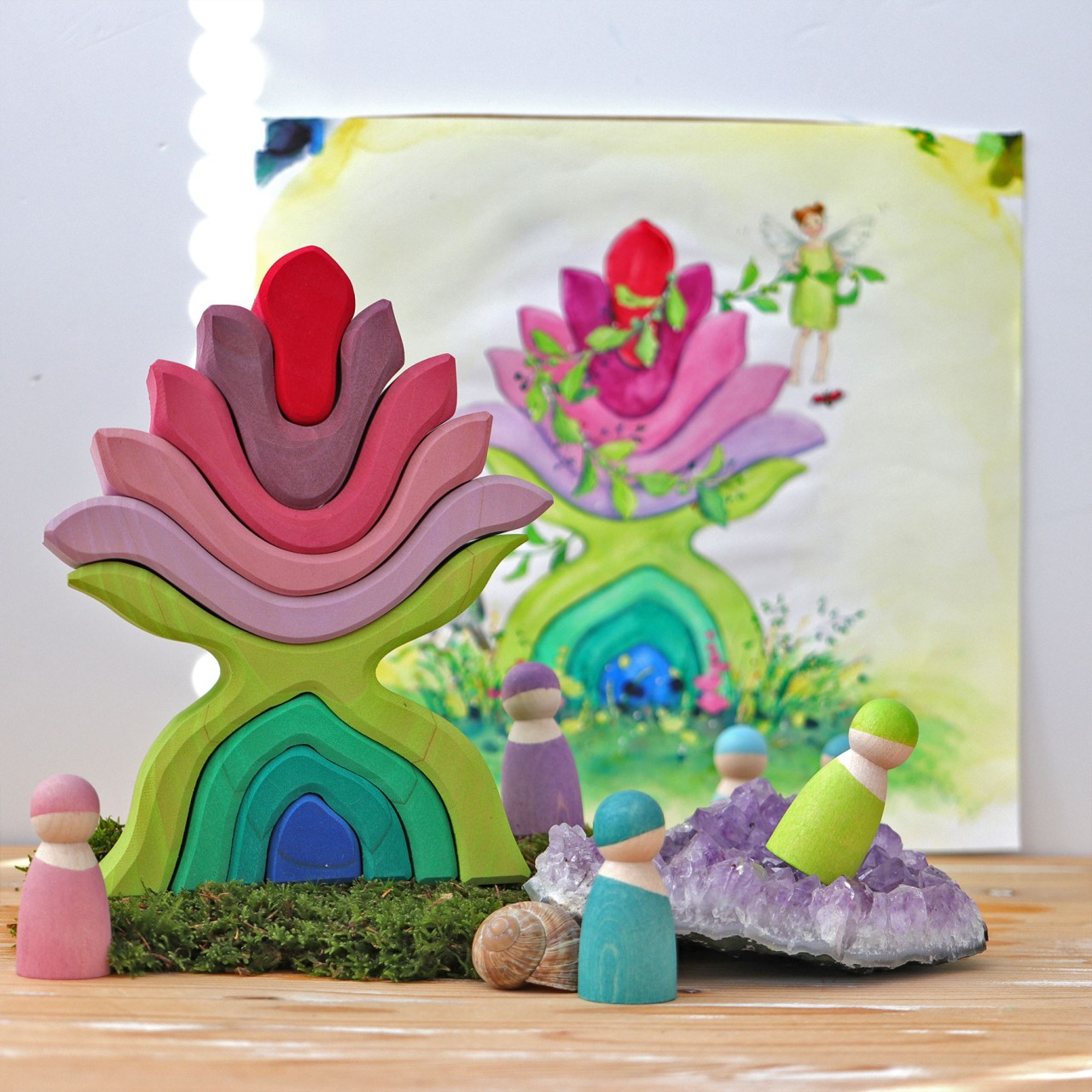 FLOARE CREATIVA WALDORF, SET OPEN-ENDED [2]