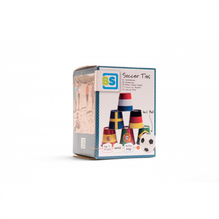 Fotbal cu conserve, joc de tras la tinta, BS Toys [2]