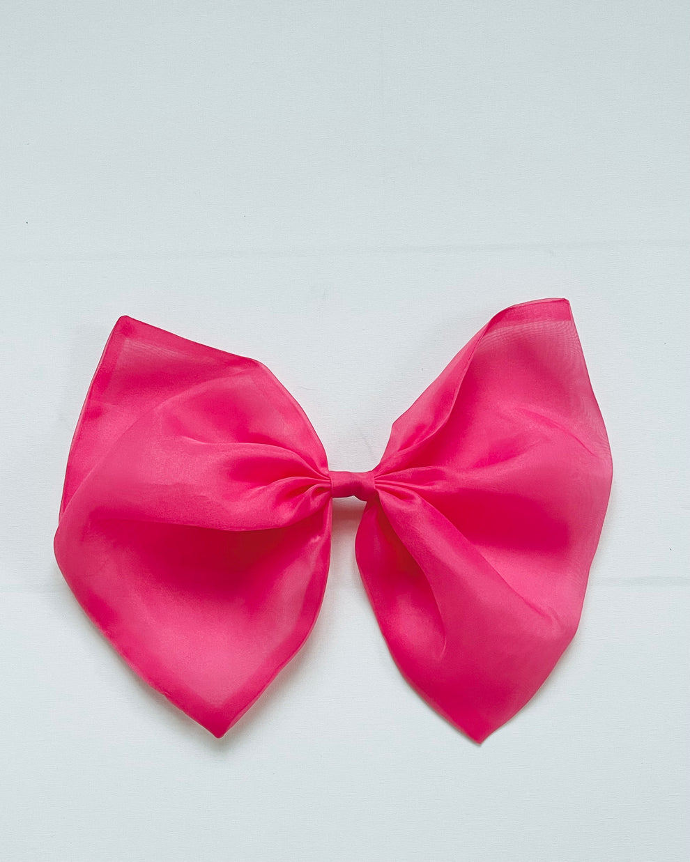 Funda de par cu clips, organza, barbiepink [6]