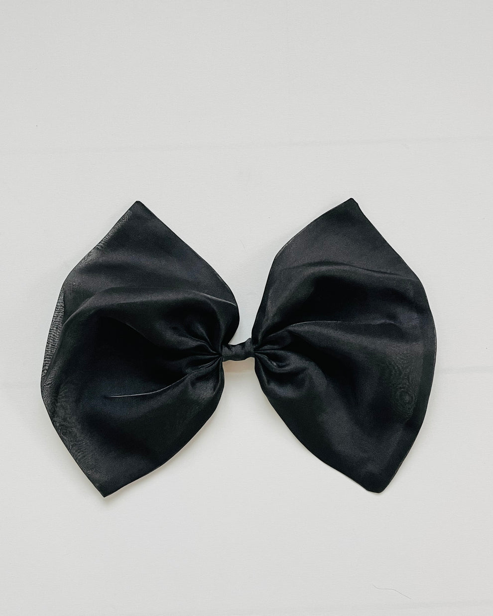 Funda de par cu clips, organza, neagra [6]