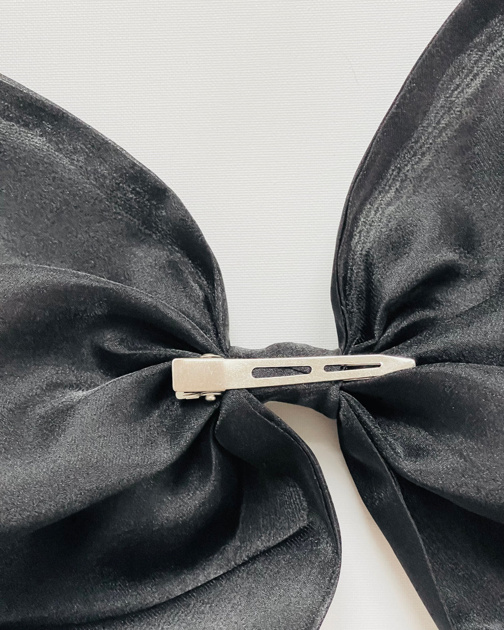 Funda de par cu clips, organza, neagra [4]