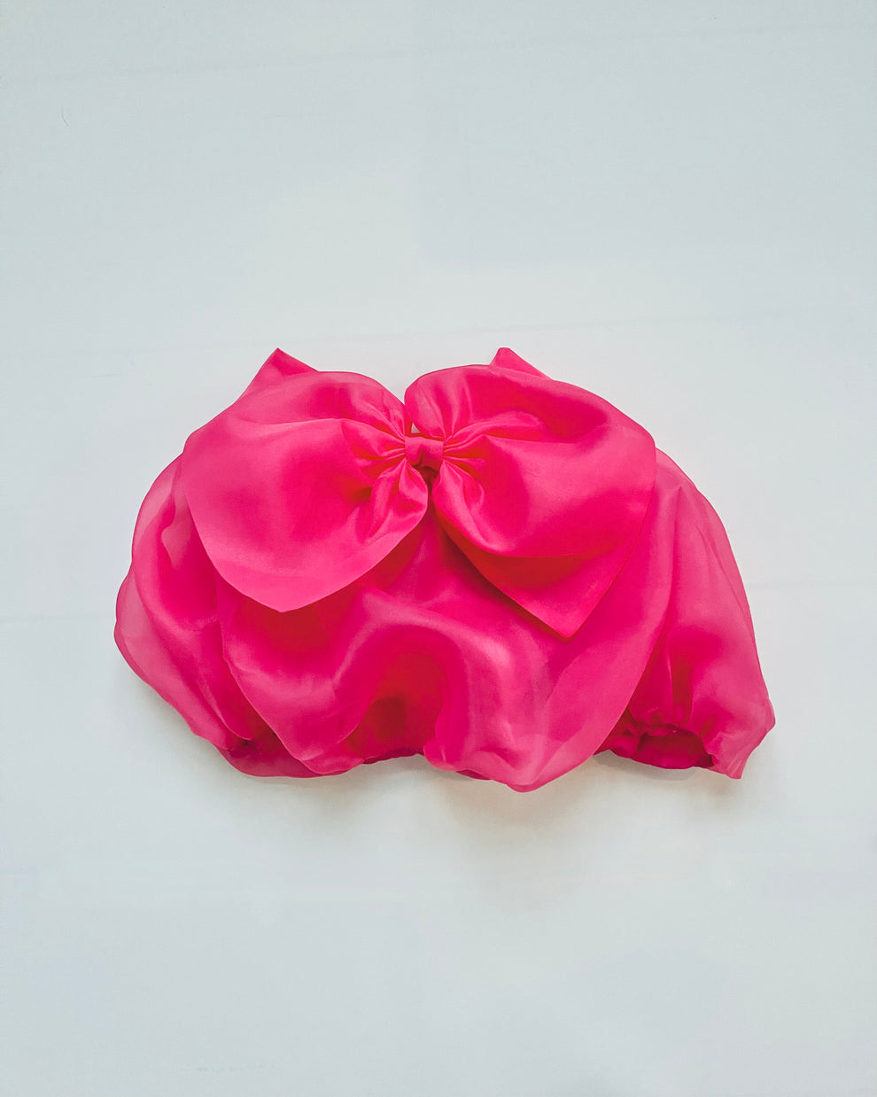 FUSTA  CU FUNDA MARE,  ORGANZA barbiepink [2]